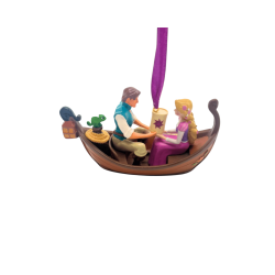 Ornement Disney Raiponce Barque avec Lanterne