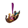 Ornement Disney Raiponce Barque avec Lanterne