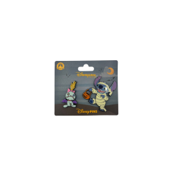 Pin's Stitch et souillon halloween Disney