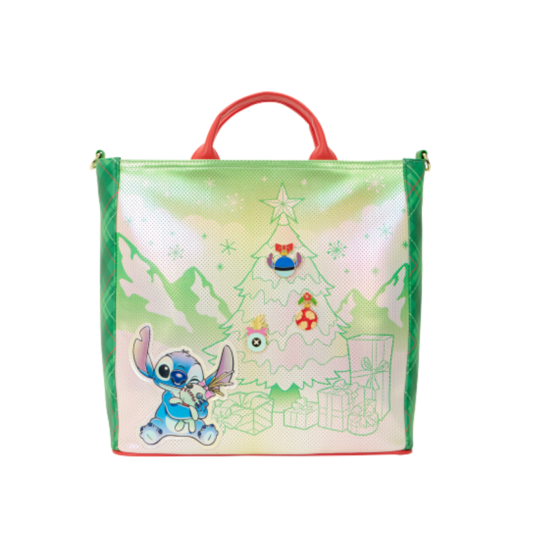 Totebag loungefly holliday lilo & stitch