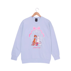 Pull ras du cou Les Aristochats Disney lilas