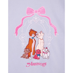 Pull ras du cou Les Aristochats Disney lilas