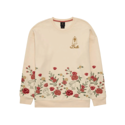 Pull Disney La Belle et la Bête à fleurs