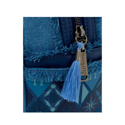 Sac a dos loungefly house of hogwarts denim harry potter