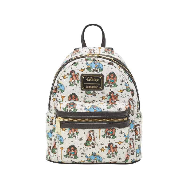 Sac a dos loungefly Characters portraits tattoo Aladdin