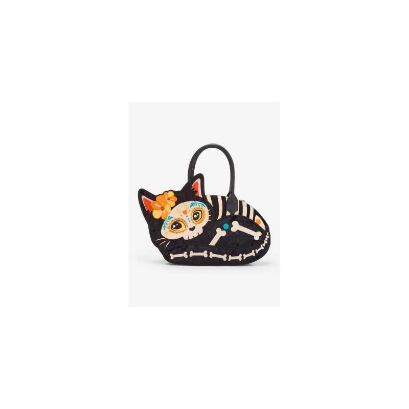 Sac a main Día De Los Muertos Cat Figural Loungefly - livraison 11/25