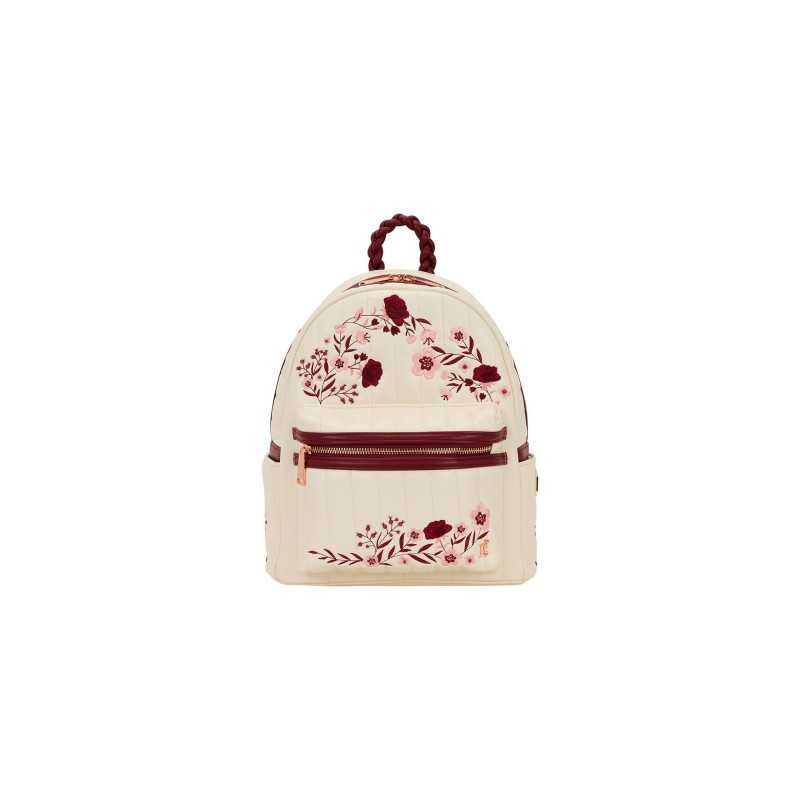 Sac a dos Cream & Red Floral Loungefly - livraison 11/25