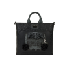 Totebag convertible Black roses heart Mercredi LOUNGEFLY - Livraison 11/2025