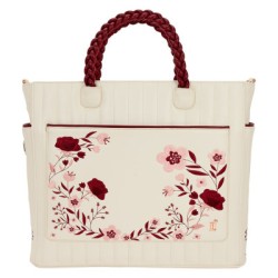 Tote bag convertible Cream & Red Floral Loungefly - livraison 11/25