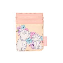 Porte cartes loungefly duchesse & marie floral les aristochats