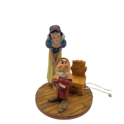 Figurine Blanche-Neige et Grincheux Disney