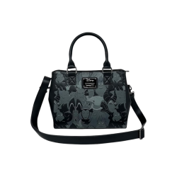 Sac a bandouliere loungefly debossed aop villains