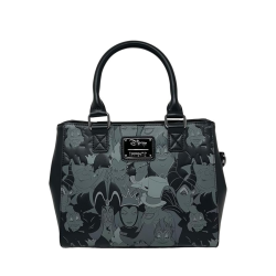 Sac a bandouliere loungefly debossed aop villains