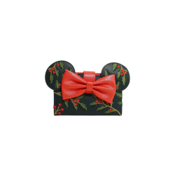 Portefeuille loungefly holly holiday minnie mouse