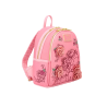 Sac a dos loungefly pink roses la belle & la bête