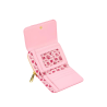 Portefeuille loungefly pink roses la belle & la bête
