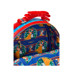 Sac a dos loungefly stained glass la belle & la bête
