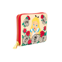 Portefeuille loungefly color changing roses alice au pays des merveilles