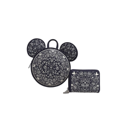Portefeuille loungefly patterned mickey mouse