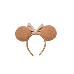 Ears loungefly brown sherpa minnie mouse