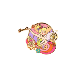 Pin’s Fée Clochette Floral Disney