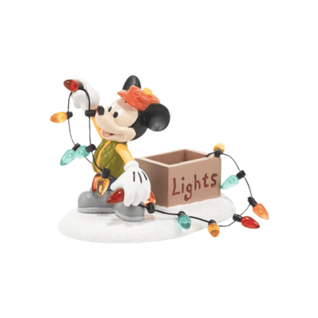 Figurine Mickey Lights Up Noël Disney
