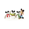 Figurine Mickey et les 3 Souris Disney Noël