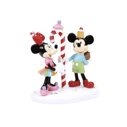 Figurine Mickey et Minnie Friandise Disney Noël
