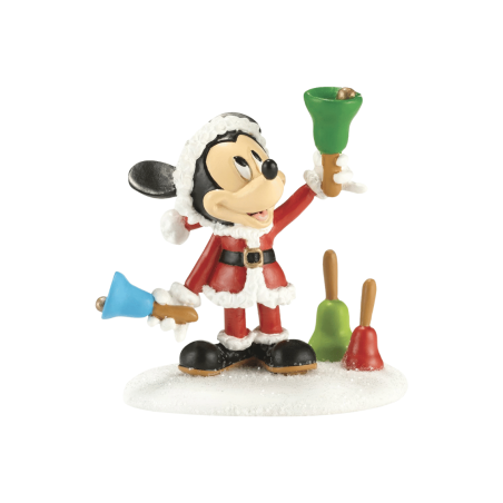 Figurine Mickey Cloches Disney Noël