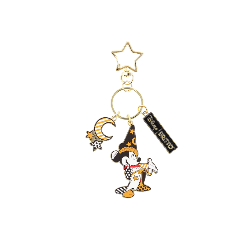 Porte-clé Mickey Apprenti Sorcier Midas Britto