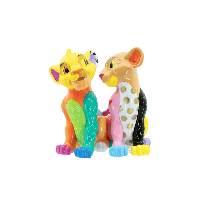 Figurine Simba et Nala Disney Britto