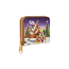 Portefeuille Mickey et Minnie Noël Loungefly