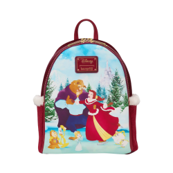 Sac à dos La Belle et la Bête Noël Loungefly