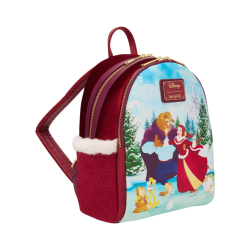 Sac à dos La Belle et la Bête Noël Loungefly