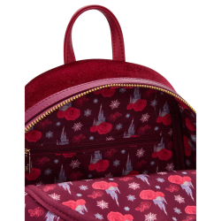 Sac à dos La Belle et la Bête Noël Loungefly
