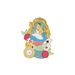 Pin's loungefly Alice portrait alice au pays des merveilles
