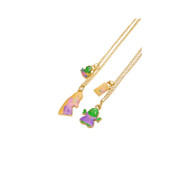 Set de colliers Bestie Raiponce & Pascal Disney - Livraison 10/2025