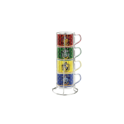Set de 4 Mugs Harry Potter Les 4 maisons