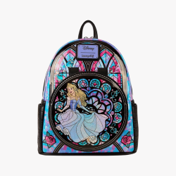 Sac a dos loungefly princess aurore stained glass la belle au bois dormant