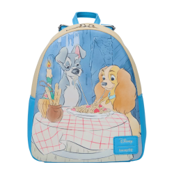 Sac a dos loungefly spaghetti scene la belle & le clochard