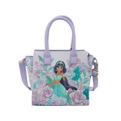 Sac a bandouliere loungefly jasmine floral aladin