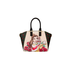Sac a bandouliere loungefly holiday belle la belle & la bête