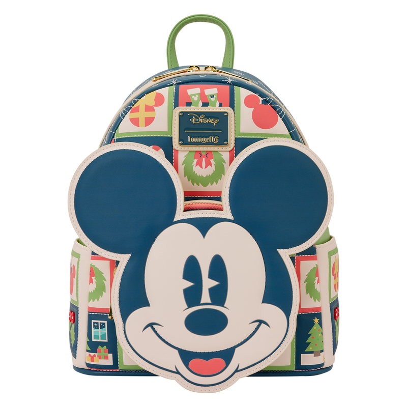 Sac à dos Mickey Checker Holiday Loungefly