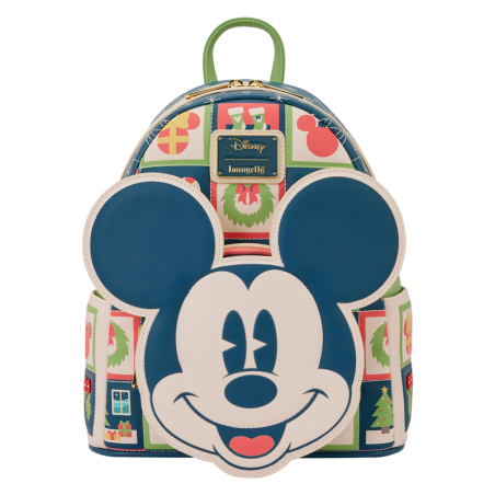 Sac à dos Mickey Checker Holiday Loungefly