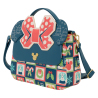 Sac bandoulière Minnie Checker Holiday Loungefly