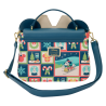 Sac bandoulière Minnie Checker Holiday Loungefly
