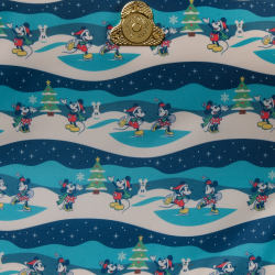 Sac bandoulière Minnie Checker Holiday Loungefly