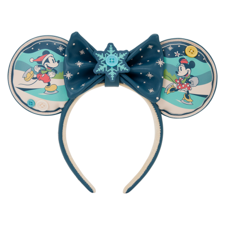 Ears Mickey et Minnie Checker Holiday Loungefly