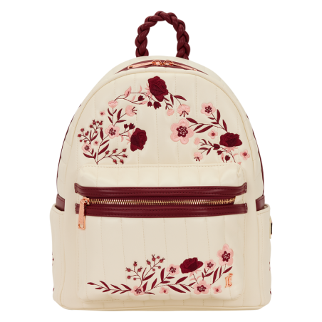 Sac à dos Loungefly Cream & Red Floral