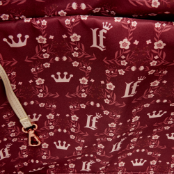 Sac convertible Loungefly Cream & Red Floral